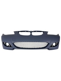 Предна броня за BMW E60/E61 sedan/combi - M5 дизайн с отвори за халогени, грундирана 