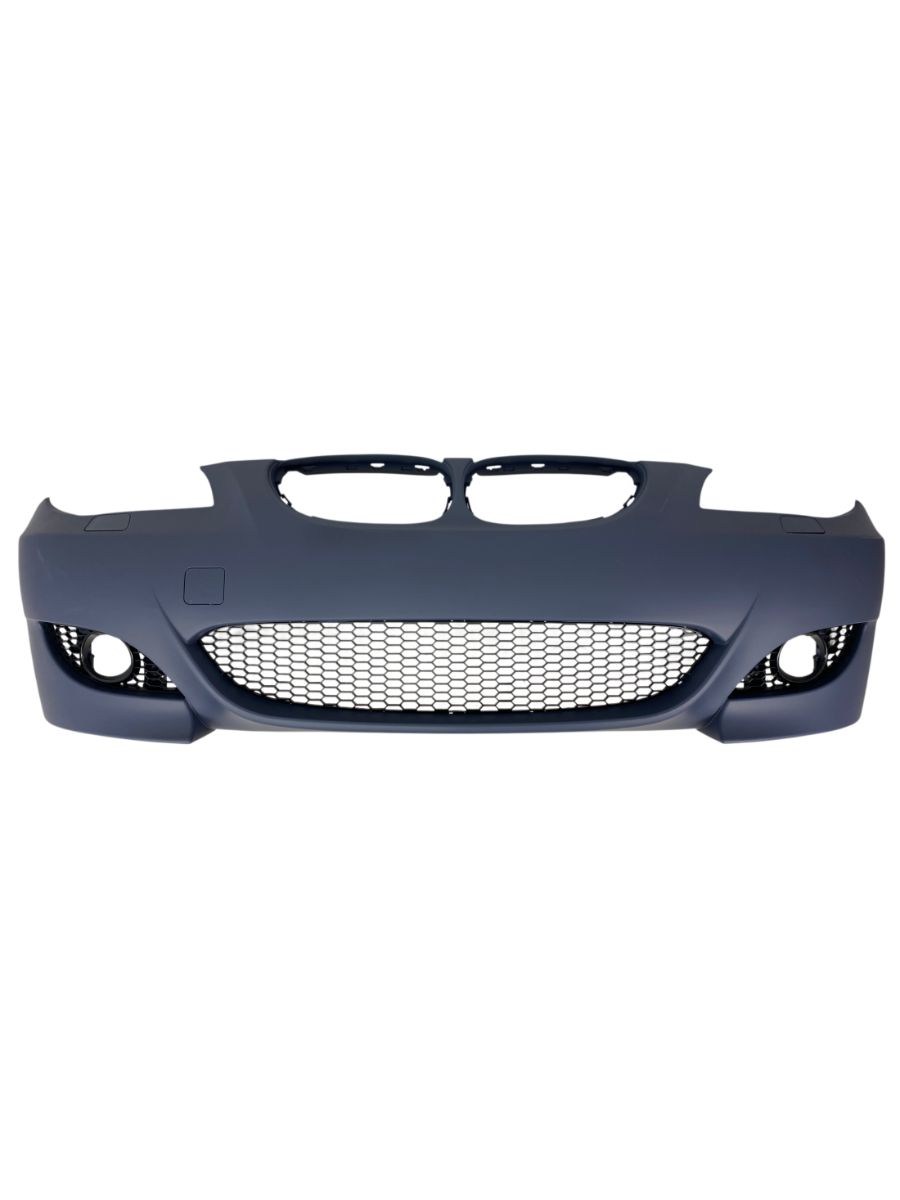 Предна броня за BMW E60/E61 sedan/combi - M5 дизайн с отвори за халогени, грундирана 