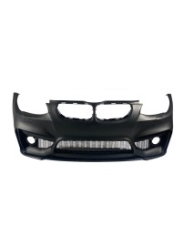 Предна броня за BMW E92 (2005-2009) - M4 дизайн с добавка и отвори за халогени 