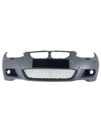 Предна броня за BMW E92 (2006-2009) - M-Tech дизайн с отвори за халогени и парктроник 