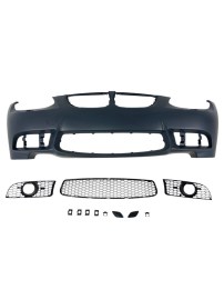 Предна броня за BMW E92 (2006-2009) - M3 дизайн с отвори за халогени, без парктроник 