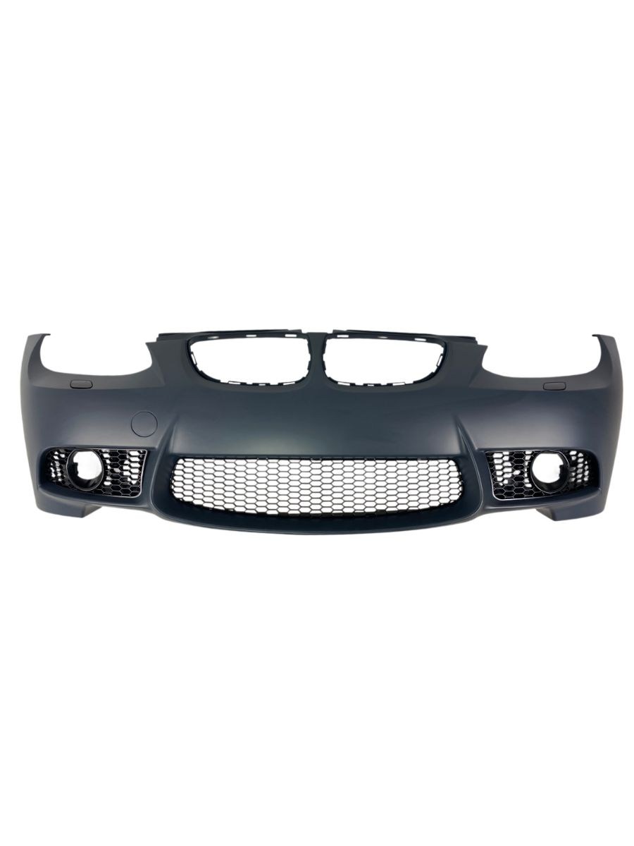 Предна броня за BMW E92 (2006-2009) - M3 дизайн с отвори за халогени, без парктроник 