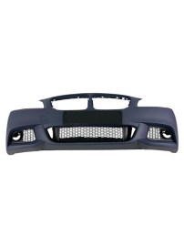 Предна броня за BMW F10 / F11 - M-Tech дизайн с и без отвори за парктроник, с отвори за пръскалки грундирана 